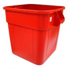 Continental Huskee 120 Litre Square Bin Red