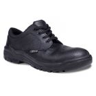 JanSan Safety Shoes Black With Steel Cap - Size 10