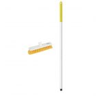 JanSan Washable Soft Broom Complete Yellow 12" 30cm