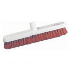 Hygiene Broom Head Soft 24" Red