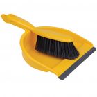 JanSan Dustpan & Brush Set Soft Yellow