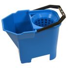 JanSan Bulldog Mop Bucket 6 Litre Blue