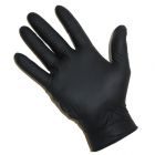 JanSan Nitrile Premium Powder Free Gloves X Small Black