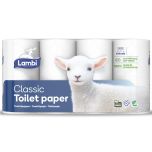 Lambi Classic 3Ply Toilet Rolls White Alliance UK