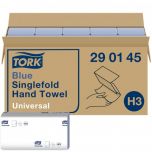 Tork Singlefold 290145 Universal Hand Towel 1Ply Blue Alliance UK