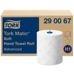 Tork 290067 Matic Soft Hand Towel Roll Advanced White Alliance UK