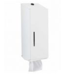 JanSan Metal Bulk Pack Toilet Tissue Dispe Dispenser White Alliance UK