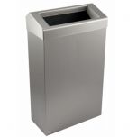 Enov Waste Bin with Chute Style Lid Stainless Steel 30 Litre Alliance UK