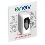 Enov E510 Wall Mounted Touch Free Sanitiser Point Alliance UK