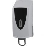 Ellipse Foam Soap Dispenser Refillable Grey & Black Alliance UK