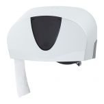 Ellipse Coreless Toilet Roll Dispenser Grey & Black Alliance UK