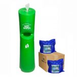 Freestanding Wet Wipe Dispenser Starter Kit Green Alliance UK