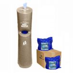Freestanding Wet Wipe Dispenser Starter Kit Sandstone Alliance UK