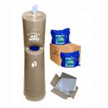 Freestanding Wet Wipe Dispenser Ready To Wipe Pack Kit Sandstone Alliance UK