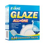 Evans Vanodine C002 Glaze All in One Dishwasher Tablets Alliance UK