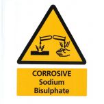 Commercial pH Minus Dry Acid Sodium Bisulphate Sign Alliance UK