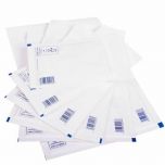JanSan Bubble Mailer Postal Bag White C/0 150 x 215mm Alliance UK