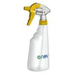 Enov Graduated Bottle 600ml & Trigger Spray Yellow Alliance UK