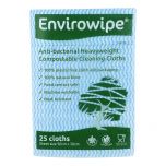 Envirowipe Anti-Bacterial Compostable Cleaning Cloths Blue Alliance UK