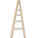 JanSan Window Cleaning Ladder 6ft Single Alliance UK