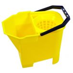 JanSan Bulldog Mop Bucket 6 Litre Yellow Alliance UK