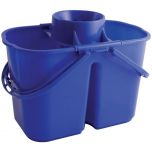 JanSan Double Mop Bucket & Wringer 14 Litre Blue Alliance UK