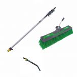 Unger nLite Connect Pole & Simple Power Brush Green 6m Alliance UK
