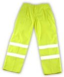 JanSan High Visibility Trousers Yellow - Large Alliance UK