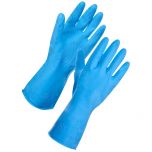 JanSan Household Gloves Extra Large Blue Alliance UK