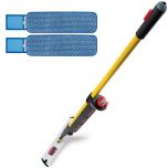 Rubbermaid Pulse Microfibre With Scrubber Mopping Yellow Kit 40cm Alliance UK