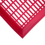 Coba Leisure & Pool Area Safety PVC Mat Red 0.60m x 1.2m 47" Alliance UK