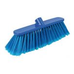 JanSan Poly Broom Head Soft Bristles Blue Alliance UK