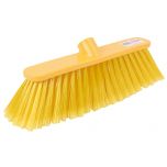 JanSan Poly Broom Head Soft Bristles Yellow Alliance UK