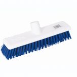 Hygiene Broom Head 12" Very Stiff Blue Alliance UK