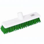 Hygiene Broom Head 12" Very Stiff Green Alliance UK