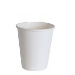 JanSan Paper Hot Cup White 8oz 240ml Alliance UK