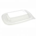 Sabert HOT52A71 Rectangular Microwavable Vented Lid Clear Alliance UK