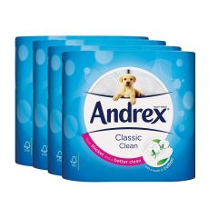 Andrex Classic Toilet Tissue White