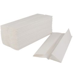 Enov C-Fold Luxury Hand Towels White