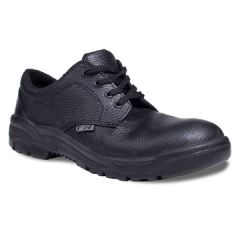 JanSan Safety Shoes Black With Steel Cap - Size 10