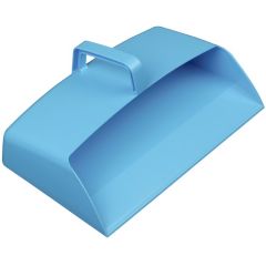 JanSan Enclosed Plastic Dustpan 12" Blue