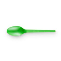 Vegware Compostable CPLA Green Spoon 157mm
