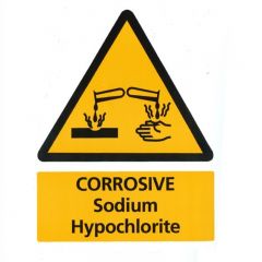 JanSan Liquid Chlorine Sodium Hypochlorite Sign