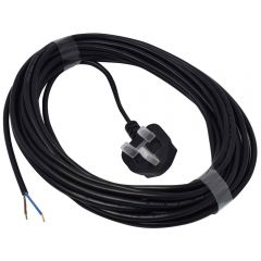Numatic 236033 Vacuum Power Cable 2 Core Black 10m