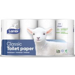 Lambi Classic 3Ply Toilet Rolls White