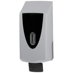 Ellipse Liquid Soap Dispenser Refillable Grey & Black
