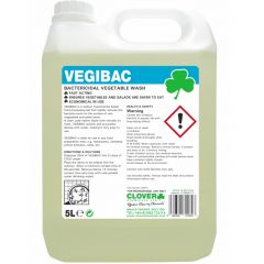 Clover Vegibac Bactericidal Vegetable Wash