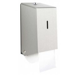 JanSan Cormatic Toilet Roll Dispenser Stainless Steel