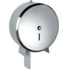 JanSan Stainless Steel Jumbo Maxi Toilet R Roll Dispenser
