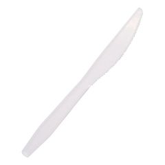 JanSan Plastic Knives White